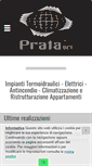 Mobile Screenshot of pratasrl.com